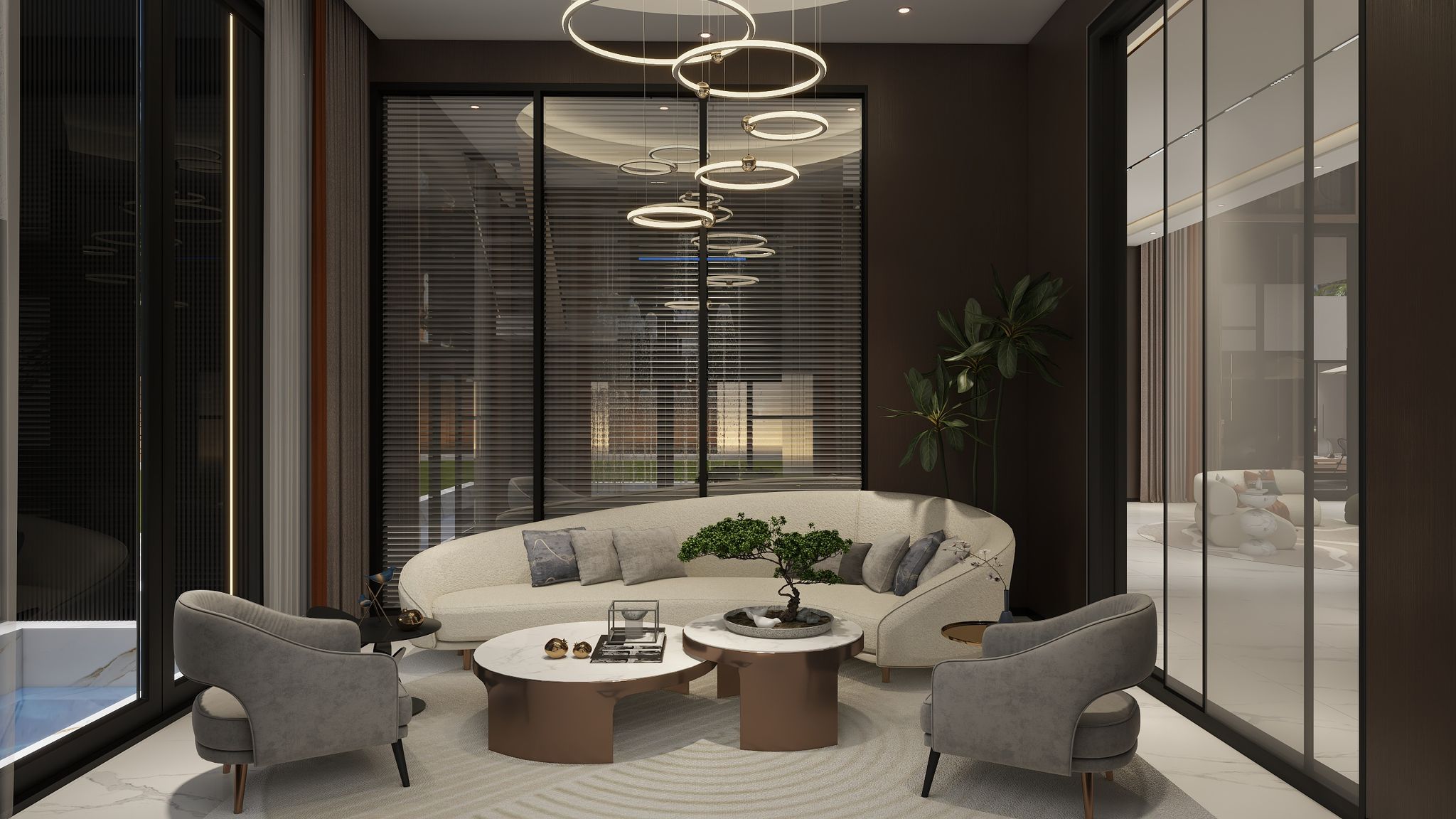 Belle villa lumineuse, titrée, proposée à la vente vide, située dans un quartier calme et sécurisé