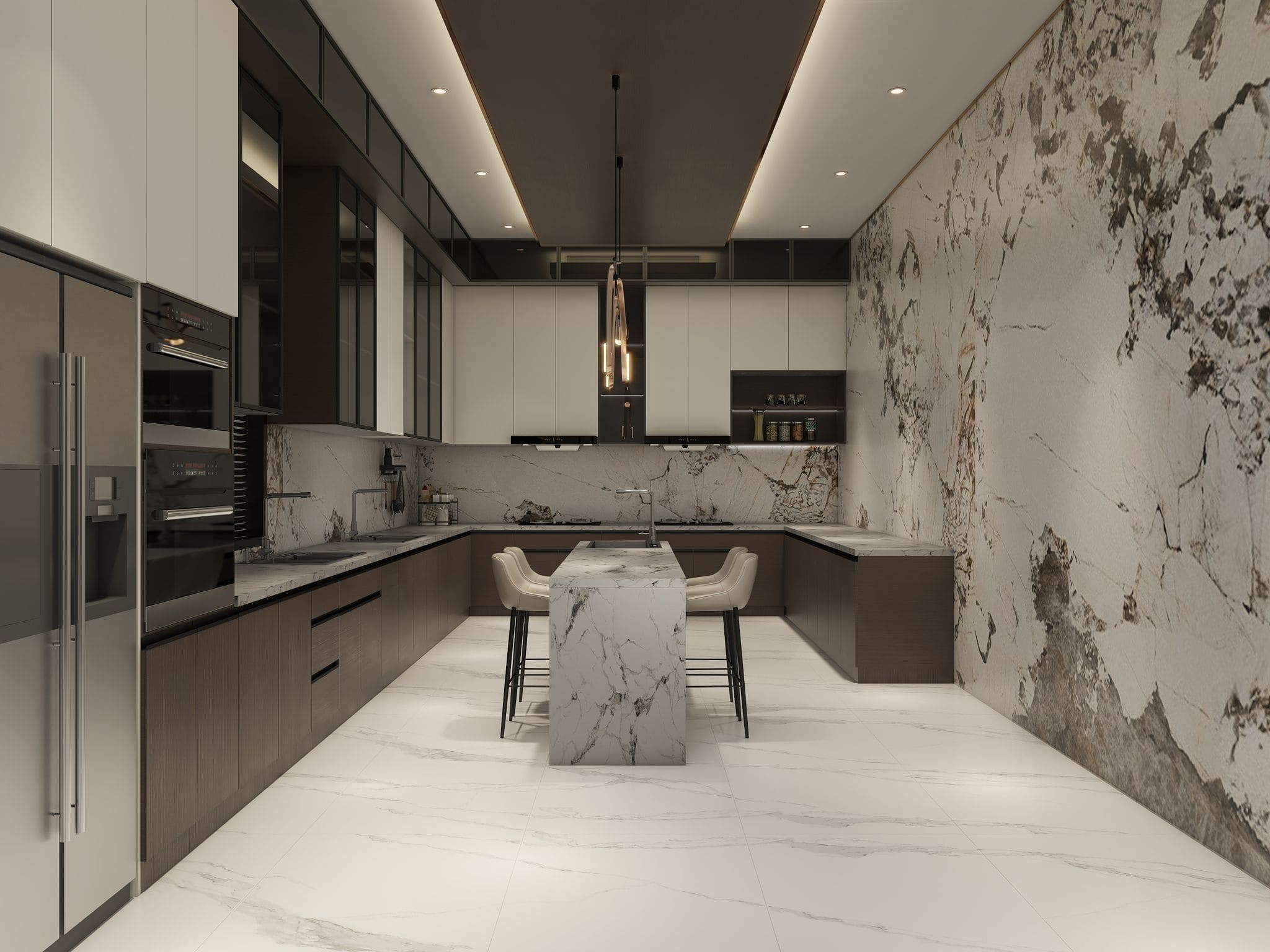 Nous vous proposons l'achat d'une villa moderne de 2000 m2
