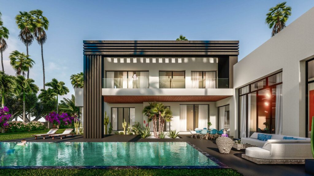 Superb contemporary 5 bedroom property close to Marrakech